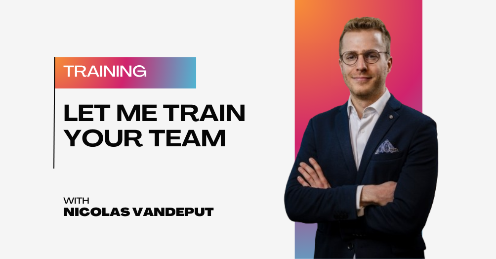 Training: Let me train your team, with Nicolas Vandeput