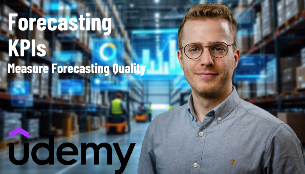 Udemy course: Demand Forecasting KPIs for Supply Chain Planning
